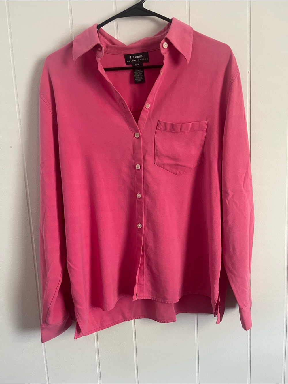 Ralph Lauren Pink Button-Down Shirt - Picture 5 of 5
